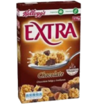 Cereales Kellogg’s Extra Choco 375g. Caja 8 unidades.
