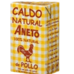 Aneto Caldo de Pollo Natural BS. Brik 1 litro. Caja 12 unidades.