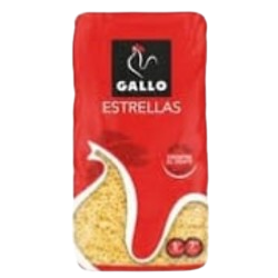 Pastas Gallo Estrellas. 450 gr.